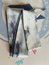 多菲尼森 發(fā)帶絲巾小絲巾女領(lǐng)巾百搭禮物飄帶長(zhǎng)條絲巾 小絲巾【寒江孤影】 曬單實(shí)拍圖