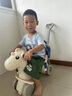 MQDMINI兒童褲子夏季男童短褲休閑外出5分褲 白色mini叢林綠110 曬單實拍圖