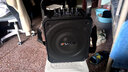 山水（SANSUI）k58廣場舞音響戶外便攜式手提藍牙音箱大功率聲卡直播k歌一體機教學餐飲超市擺攤叫賣帶話筒 k58旗艦升級版雙充電話筒+音響包 曬單實拍圖