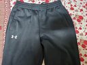 安德瑪（UNDERARMOUR）Rival男子運動休閑保暖抓絨束腳長褲1379774 黑色001 2XL 曬單實拍圖
