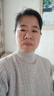 恒源祥新款羊絨衫女半高領(lǐng)氣質(zhì)加厚保暖毛衣女寬松打底羊毛衫女 奶酪白 M 建議95-110斤 曬單實(shí)拍圖