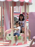 幼歌（YOUGE）寶寶2024新款碎花無袖上衣夏季寬松時(shí)髦兒童短褲套裝潮 小藍(lán)花上衣 90 cm 曬單實(shí)拍圖