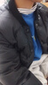 英氏（YEEHOO）男童羽絨服兒童外套中大童裝校服內膽保暖神器百搭冬裝 黑色 140  曬單實(shí)拍圖