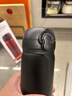 膳魔師（THERMOS）凱菲保溫杯304不銹鋼情侶杯彈跳杯便攜車載杯CSYT-500生日禮物 磨砂黑 曬單實(shí)拍圖