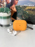 杉哲 蘋(píng)果airpodspro2保護套airpods3真皮保護殼pro2代無(wú)線(xiàn)耳機2023新款全包男 【藏海藍-不掉蓋】美國進(jìn)口真皮 蘋(píng)果 Airpodspro 2代 曬單實(shí)拍圖