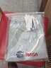 NASA GISS官方潮牌聯(lián)名牛仔褲男日系街頭寬松直筒運動休閑褲男 淺藍 XL  曬單實拍圖