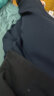 猫人（MiiOW）裤子男夏季冰丝速干直筒休闲西裤男士阔腿长裤男 黑色平脚 XL 晒单实拍图