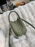 viney牛皮手提包包女包斜挎包高級感品牌生日情人節禮物送女友老婆 【綠色】新年送女生實(shí)用女生水桶包 輕奢時(shí)尚菜籃子單肩包 曬單實(shí)拍圖