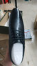 高哥內增高男鞋7cm時(shí)尚壓花皮鞋男真皮英倫正裝商務(wù)男士增高鞋子 黑色 0830970ZAET 39 曬單實(shí)拍圖