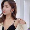 佐蘭伊 ZORAINEY【情人節(jié)禮物】2025年新款瑪瑙耳環(huán)女港風(fēng)輕奢耳釘高級(jí)感銀鉤耳墜 白瑪瑙-925銀耳環(huán) 曬單實(shí)拍圖