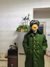 YEAE軍大衣男冬季軍大棉衣加厚加長(cháng)款安保棉大衣防寒服棉軍襖87式棉服 加絨加棉款【可拆內膽】 【中碼】131-180斤 曬單實(shí)拍圖