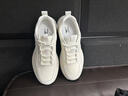 七匹狼男鞋運動(dòng)鞋男2025春季新款復古慢跑鞋透氣舒適旅游鞋男網(wǎng)面休閑鞋 白色 41 曬單實(shí)拍圖