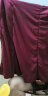 富贵鸟（FUGUINIAO）喜婆婆婚宴装平时可穿连衣裙女2023新款春秋结婚礼服红色套裙 红色 (外套+连衣裙) 2XL (126-135斤) 晒单实拍图