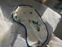 babycare新生嬰兒純棉拍嗝墊背巾護(hù)肩寶寶口水巾可機(jī)洗云端小狗57*26cm 曬單實(shí)拍圖