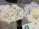 咕兜兜純棉嬰兒口水巾夏季薄款防水透氣圍嘴可調(diào)節(jié)松緊寶寶吸水圍兜a類(lèi) 【四季款】清新4條 曬單實(shí)拍圖