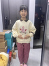 G.DUCKKIDS童裝女童褲子秋冬加絨兒童毛呢褲加厚保暖寶寶衛褲春秋女孩格子褲 兔子咖色【加絨】 120 建議110-120cm6-7歲 曬單實(shí)拍圖