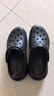 卡駱馳（crocs）泡芙Clog洞洞鞋男女鞋厚底增高涼拖拖鞋沙灘涼鞋 M7W9 曬單實拍圖