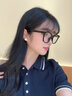 Calvin Klein方框CK眼鏡女眼鏡眼鏡男近視眼鏡復(fù)古網(wǎng)紅眼鏡黑框CKJ23664 鏡框+依視路旗下萬(wàn)新1.60防藍(lán)光 曬單實(shí)拍圖