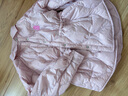 MiniPeace太平鳥(niǎo)童裝冬女童羽絨服FBACE4109 桃皮粉 140cm 曬單實(shí)拍圖