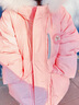 PawinPaw【三防蓄熱】卡通小熊童裝秋冬男女童防風(fēng)羽絨服 Pink粉紅色/25 130 cm 充絨量119.5g 曬單實(shí)拍圖
