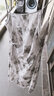 太平鳥(niǎo)【張婧儀同款】女裝新中式連衣裙夏新款國(guó)風(fēng)裙子A1FAE2329 灰色紋樣 S 曬單實(shí)拍圖