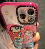 CASETIFY 飛天小女警 x CASETiFY聯(lián)名 愛(ài)心光波 適用于iPhone 16/15/14/13  Plus/Pro/Max 防摔手機殼 棉花糖 iPhone 15 Pro Max 曬單實(shí)拍圖
