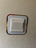 國際電工86型邊框開關(guān)保護(hù)套開關(guān)貼裝飾框現(xiàn)代簡(jiǎn)約輕奢高端亞克力開關(guān)貼 開關(guān)貼-白色金邊【86*86】 曬單實(shí)拍圖