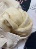 彬彬之依休閑褲女2025秋冬季新款燈芯絨高腰加絨加厚寬松顯瘦直筒闊腿褲子 米白【加厚羊羔絨】 XL 建議115-125斤 曬單實(shí)拍圖