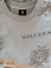 七匹狼長(cháng)袖T恤男士秋季衛衣男裝索羅拉熱感上衣百搭狼頭字母印花衣服 曬單實(shí)拍圖