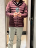 MONTANE盟泰恩COMPOSITE男款抓絨拼接連帽羽絨服保暖戶外防寒750蓬羽絨衣 DARK GARNET 暗紫 M 曬單實拍圖