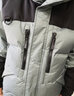 駱駝羽絨服男秋冬保暖加厚高蓬戶外極寒羽絨服外套女 4032，灰卡其/幻影黑 ，男女同款 M 曬單實拍圖