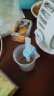 COOKSS宝宝喝汤吸管辅食碗三合一吸管碗配件喝粥神器儿童餐具硅胶 实拍图