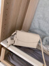 愛(ài)情海牛皮包包女包斜挎包單肩包波士頓包輕奢生日情人節禮物送女友老婆 【米白】品牌百搭小眾實(shí)用新年送女生 休閑小包輕便簡(jiǎn)約時(shí)尚高檔潮流ck風(fēng) 曬單實(shí)拍圖