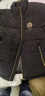 MANGANO輕奢品牌男裝秋冬新款男士羽絨服奢侈品男裝舒適立領(lǐng)90鴨絨外套男 黑色 52 （180/100A） 曬單實(shí)拍圖