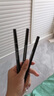 形象美（images）雙頭眉筆自然俏眉自動(dòng)旋轉立體防水防汗纖細精雕眉筆彩妝 (B011#自然黑)(新)0.4g 曬單實(shí)拍圖