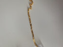 賽菲爾復(fù)購補(bǔ)貼黃金吊墜女足金花絲玲瓏?yán)C球百搭DIY款 單吊墜 約2.12克 曬單實拍圖