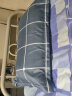语桐 家纺 枕套单人枕头套学生宿舍枕芯套子一对 简约格子 48*74cm(枕套单只) 实拍图