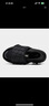 匹克（PEAK）態(tài)極大三角面包鞋休閑懶人鞋秋季新款男鞋青少年女鞋一腳蹬拖鞋 【女款】全黑 37 曬單實(shí)拍圖