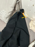 吉普（JEEP）衛(wèi)衣男圓領刺繡長袖T恤男寬松休閑運動衣服男裝101 黑色加絨 3XL 曬單實拍圖