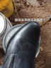 宜驰（EGCHI）皮鞋男士套脚一脚蹬工作正装商务休闲鞋子男 1618-3 黑色 43 实拍图