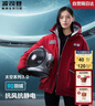波司登反季冬季太空系列羽絨服男女同款短款連帽國標90絨學(xué)生外套 曬單實(shí)拍圖