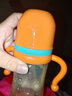 BABYAYNMER兒童學(xué)飲杯水杯喝水喝奶嬰幼兒9個(gè)月一歲以上奶瓶防噴防漏帶手柄 學(xué)飲杯 300ml 清潔套+自帶吸嘴 曬單實(shí)拍圖
