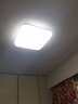 飛利浦led恒彥吸頂燈房間臥室燈廚房衛(wèi)生間陽臺頂燈現(xiàn)代簡約方形吸頂燈 防塵防蟲17W 6500K白光 曬單實拍圖