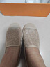 回力君老北京布鞋女2025新款春夏透氣網(wǎng)面漁夫鞋一腳蹬網(wǎng)鞋軟底孕婦鞋子 卡其（偏小一碼） 38 曬單實(shí)拍圖