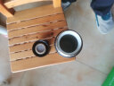 苏泊尔（SUPOR）不锈钢大容量茶水过滤水杯子晶瓷一键开合保温杯480mL.儒雅黑 实拍图