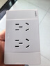 正泰（CHNT） 開(kāi)關(guān)插座面板118型墻壁電源插座 NEW5C象牙白 組合裝一、二位下 二位五孔插座 曬單實(shí)拍圖