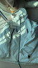 森馬（Semir）陳都靈|90%鴨絨羽絨服女中長款保暖內(nèi)膽24冬新款三合一可拆卸夾克 灰白（白鴨絨）10809 S 155/80A 曬單實拍圖