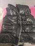 布力潘胖妹妹羽絨馬甲加肥加大200斤顯瘦300斤時(shí)尚背心秋冬加厚馬夾外套 黑色 L_135斤以?xún)?曬單實(shí)拍圖