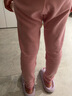 南極人兒童保暖褲女孩加絨加厚秋褲學(xué)生校服神器黃金暖絨打底褲 粉色140 曬單實(shí)拍圖