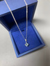 rarebeauty【元旦新年禮物送女友老婆禮物】海藍寶項鏈女士寶石時(shí)尚首飾品 海藍寶吊墜+金鏈-順豐刻字 曬單實(shí)拍圖